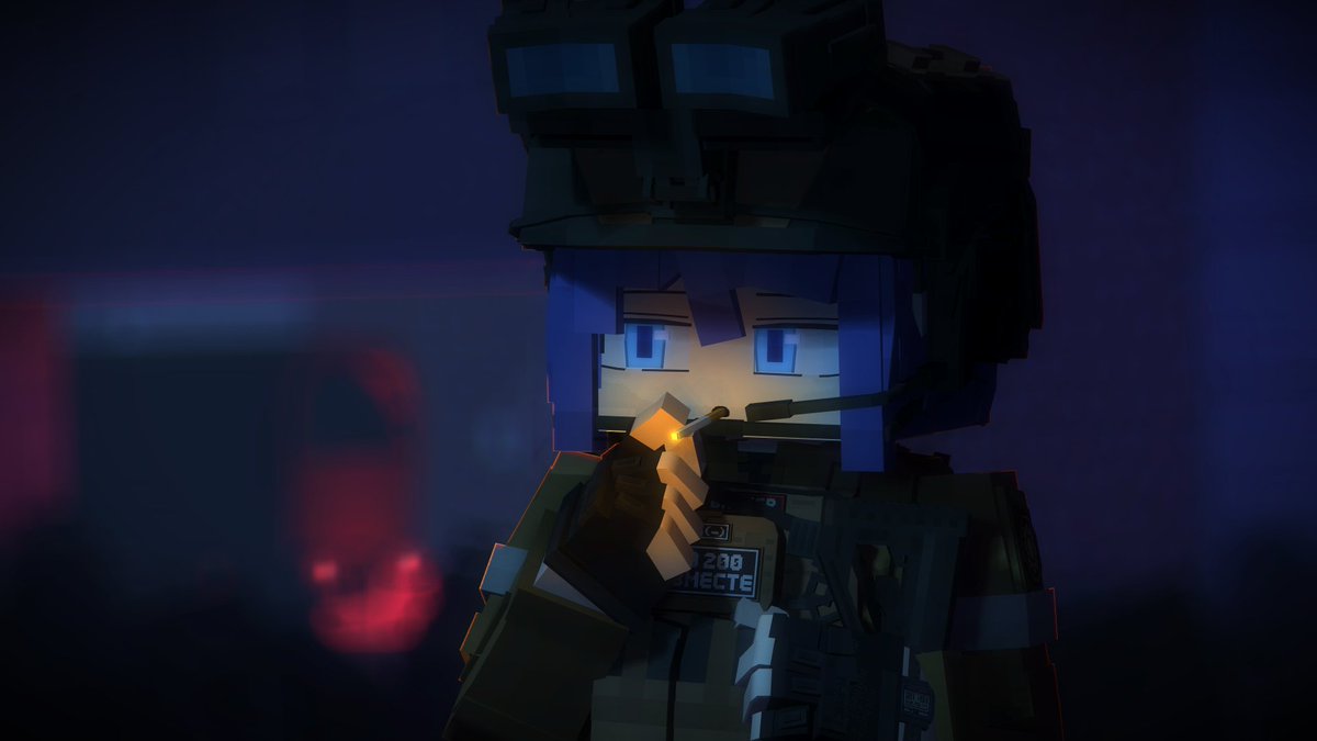 mohwang4451's tweet image. Smoking in Bakhmut.

#Minecraft #mineimator #mineimatorrender #oc