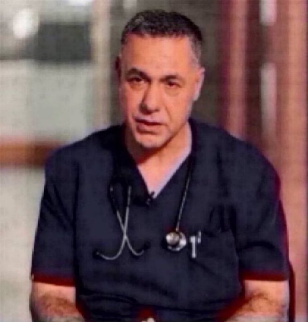 malonebarry's tweet image. Free Dr Hussam Abu Safiya.

He is a hostage, he is a hero, he is caged without cause.