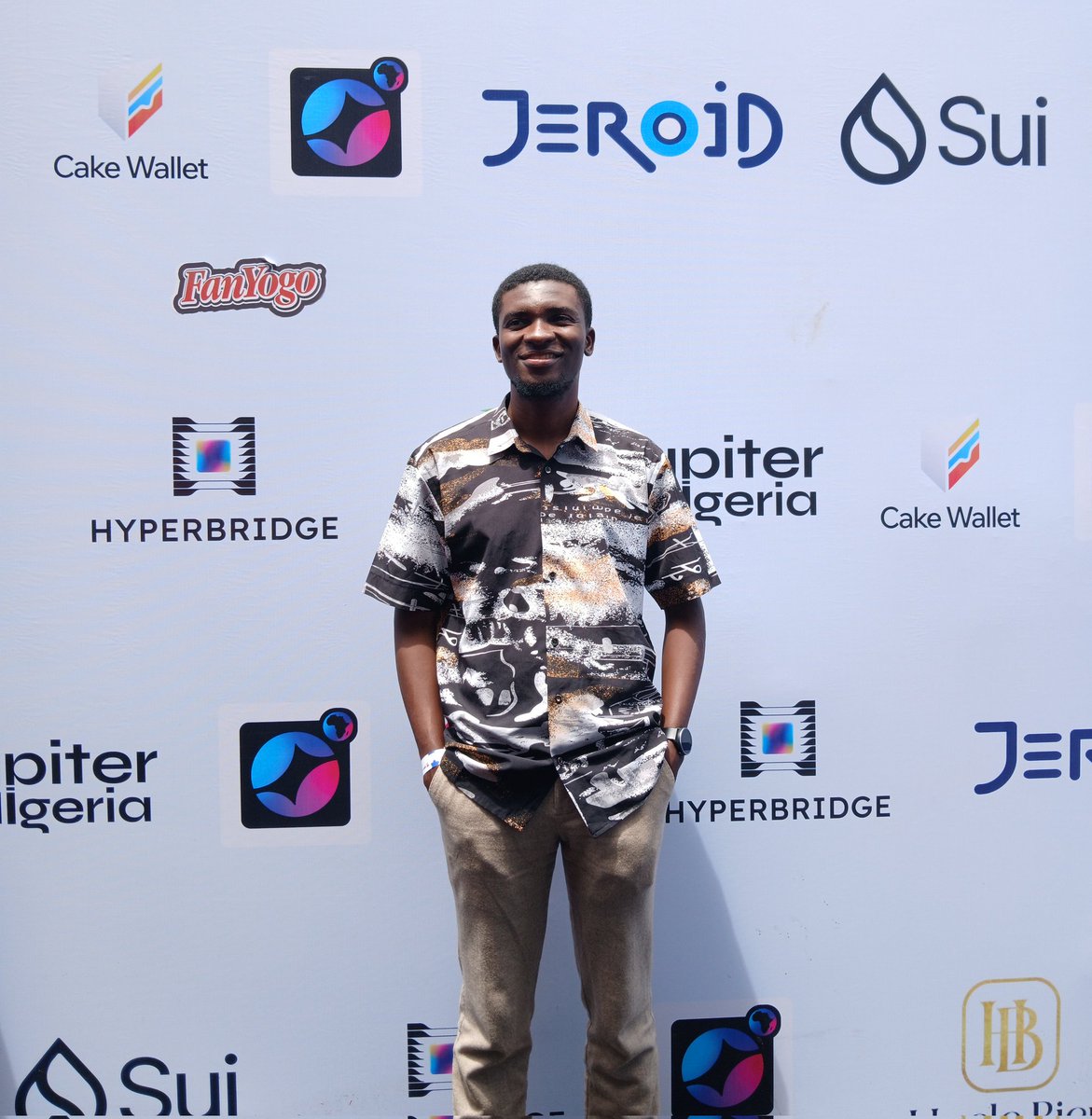 Zoexploit's tweet photo. “I started with just my phone and a dream to get a bicycle.” - Mr. Jeremiah, CEO of Jeroid.
He didn’t chase money, he chased impact. That mindset built one of Africa’s most inspiring Web3 platforms. 🙌
Truly moved at #BlockfestAfrica!
#JeroidAtBlockfest @jeroidng https://t.co/agXyIkK3d8