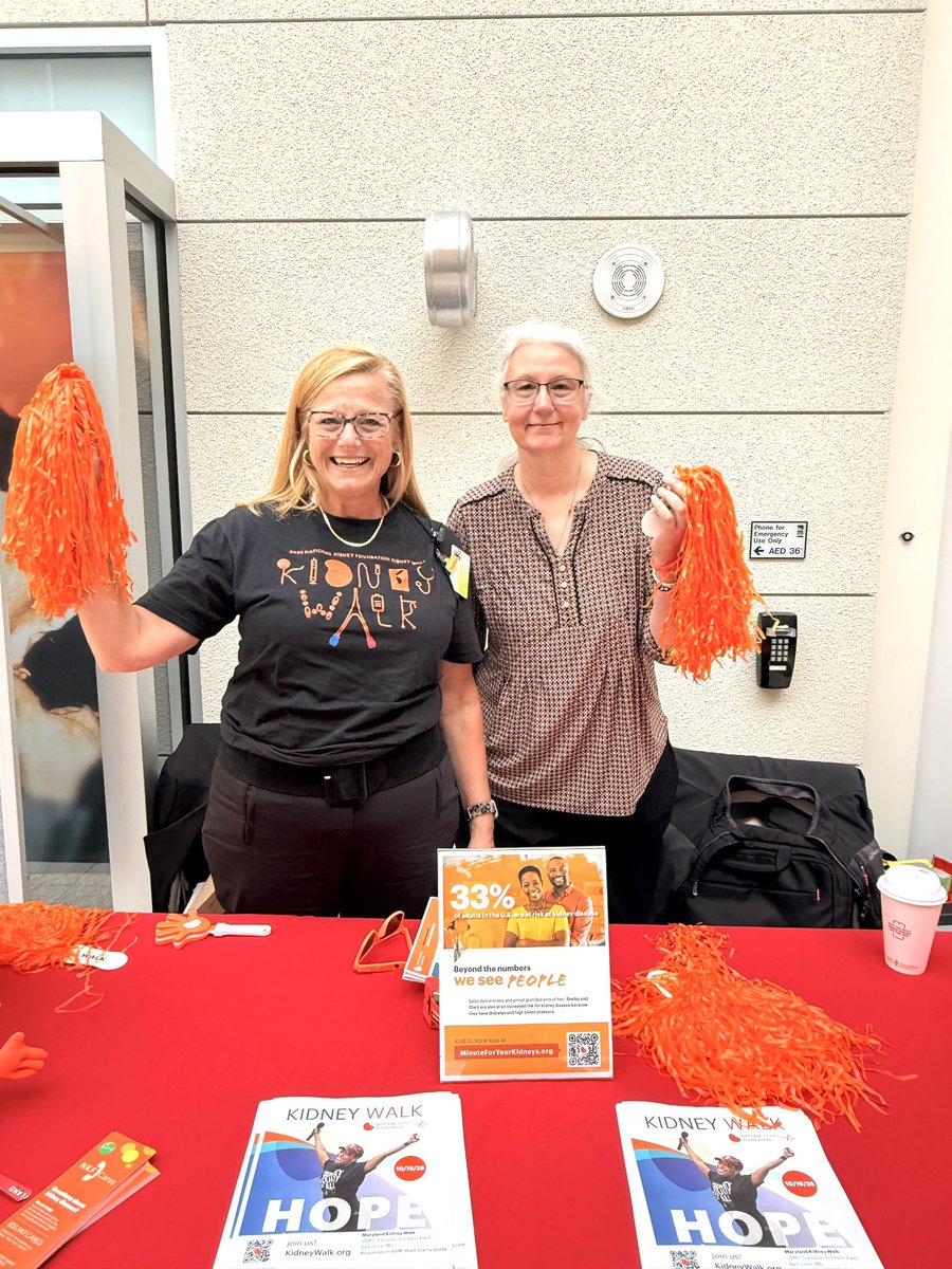 We’re lacing up for a cause that matters! 👟
Join NKF members and the UMMC community for the NKF Kidney Walk on Oct 19th — every step supports kidney health and patient care. 🧡
#NKFKidneyWalk #UMMC #KidneyHealth #TogetherForKidneys
🧡 Join us for the NKF Kidney Walk!
📅 Oct 19