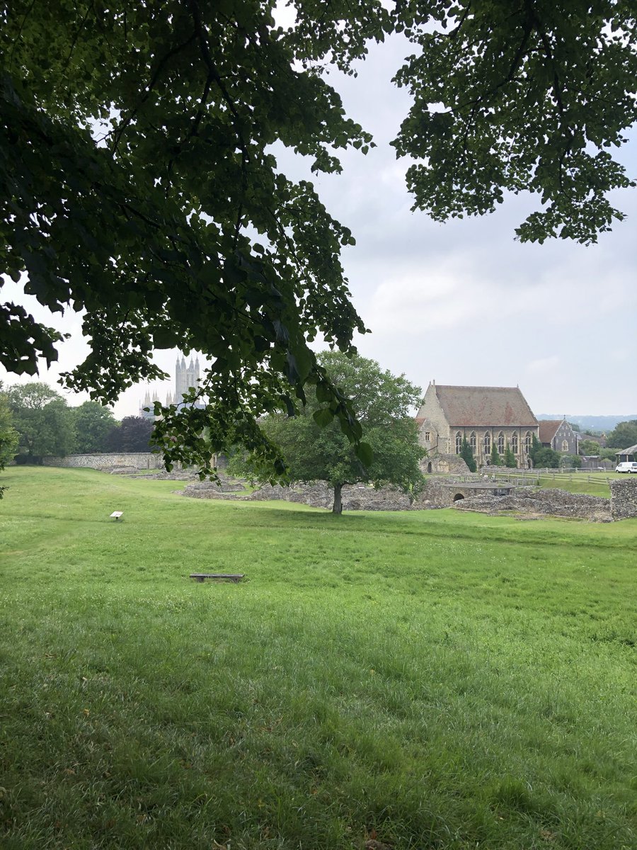 loreoftherose's tweet image. On the way to Canterbury Cathedral in the summer of of 2021. My very first pilgrimage!