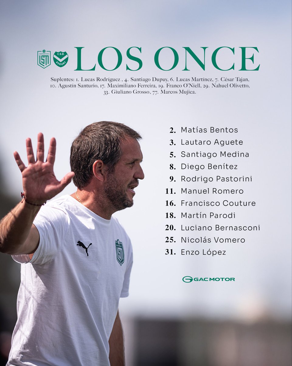 DeportivoLSM's tweet image. Los once 👊🏼