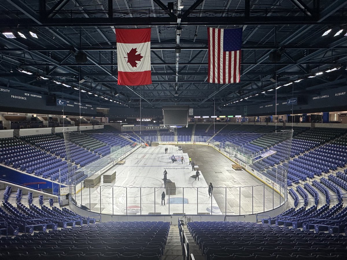 RossForman1's tweet image. Becoming #BoundForGlory

The ⁦@TsongasCenter⁩ at ⁦@UMassLowell⁩ on Friday started the transformation into the home for BFG from ⁦@ThisIsTNA⁩, the showcase event of the year.

This place will look and sound amazing!

⁦TICKETS: tsongascenter.evenue.net/events/TNA