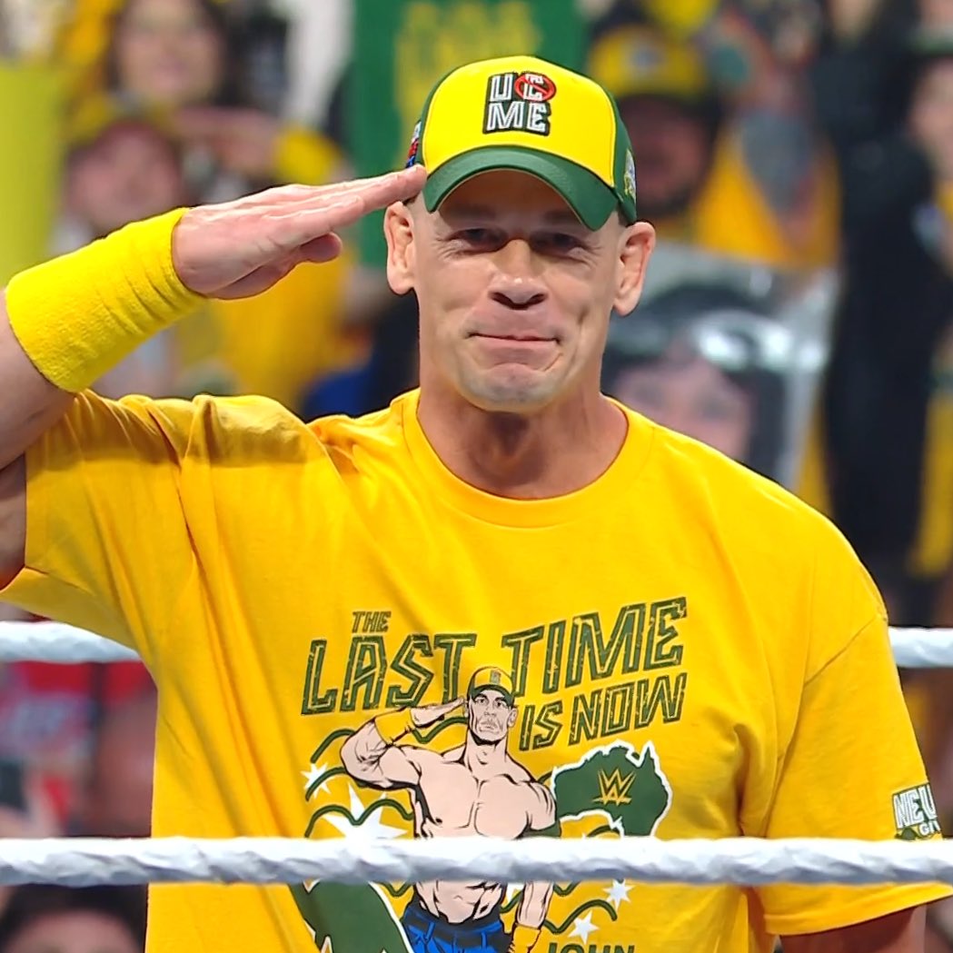 WWEIndia's tweet image. GREATEST OF ALL TIME! 🐐 

@JohnCena #WWECrownJewel