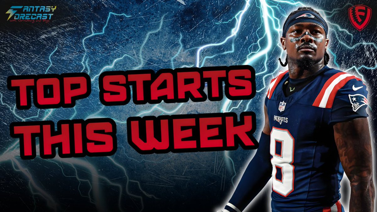 FFAdviceNet's tweet image. Start Me Up! 🚀 Must-Start Players for Week 6 🔥

Not your average sit/start show.

Pull up to the Fantasy Forecast w/ @FFCanuck99, @bigbonededFFB, &amp;amp; @Schu1tzy  as they drop 🔥 calls to help you win your matchup

🎧 Tap in now 👇