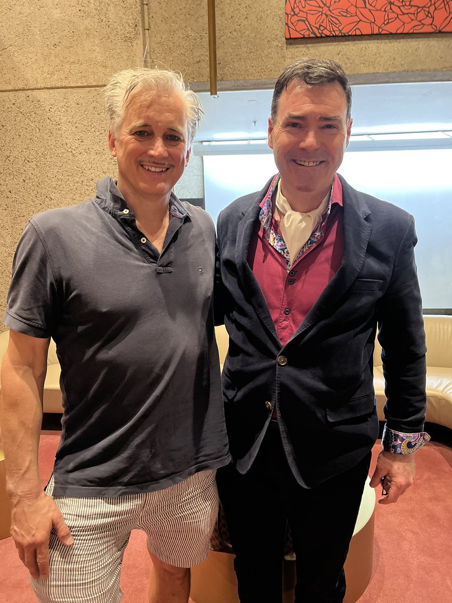 MichaelSpring17's tweet image. WOW! Ian Stenlake is back, and he is better than ever before. I saw John Lithgow on stage in London three months ago; however, tonight I watched Ian perform in Brisbane in The 39 Steps, and his stage presence and talent tower over Lithgow from an enormous height. I was proud to…