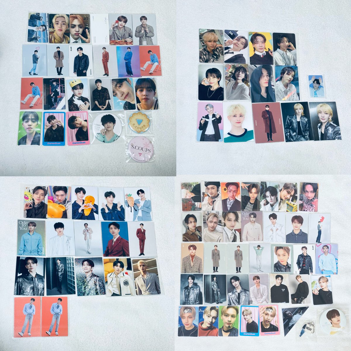 SEVENTEEN セブチ トレカ 缶バッジ ポストカード 交換 求》ドギョム 他