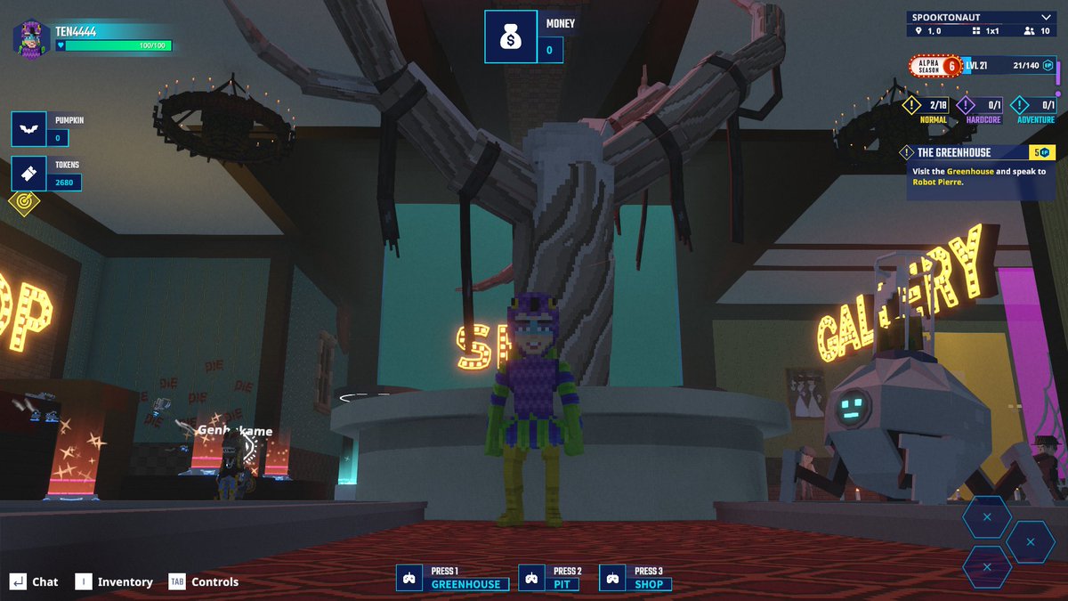 Just a pic with me and a tree in <a href="/TheSandboxGame/">The Sandbox</a>  tsbga.me/TheSandbox