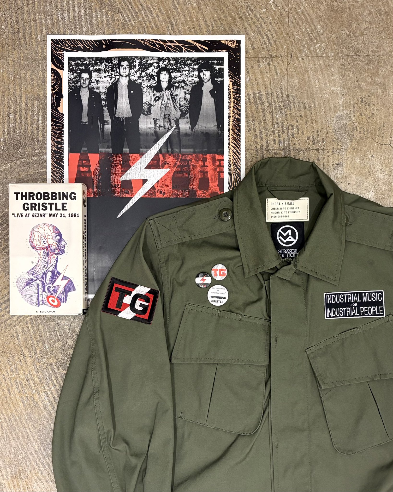 ジャケット・アウター viva strange boutique TG Logo Jacket VIVA Strange Boutique on X: 