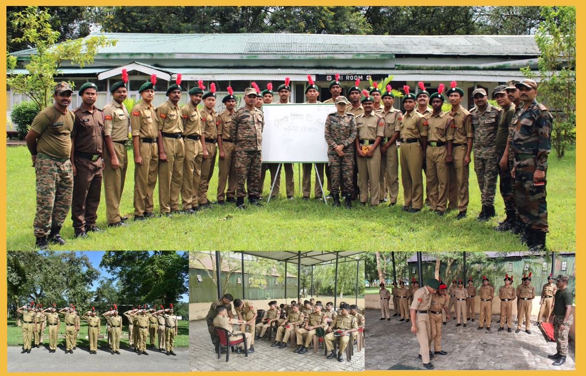 dgafms_mod's tweet image. As part of the NCC #MilitaryHospital Attachment Camp, 19 NCC (SD) cadets were attached with #FieldHospital, Lekhapani from 03–12 Oct 2025. The cadets received hands-on training in medical emergencies, casualty evacuation, disaster response, and the pivotal role of medical…