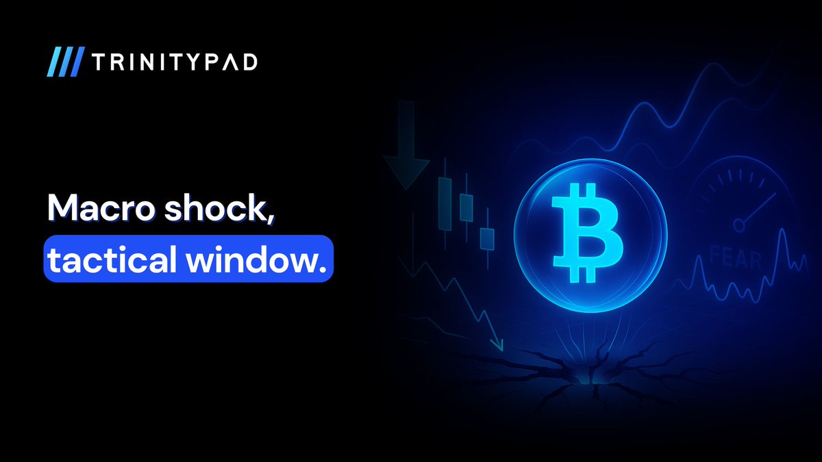 Trinity_Pad's tweet image. A tariff-driven selloff pressured BTC, but October drawdowns of this magnitude have often been followed by 1-week recoveries, per analysis cited by @Cointelegraph.

‣ $BTC briefly plunged to 104k after tariff news and risk-off flows, then stabilized intraday.
‣ Context from…