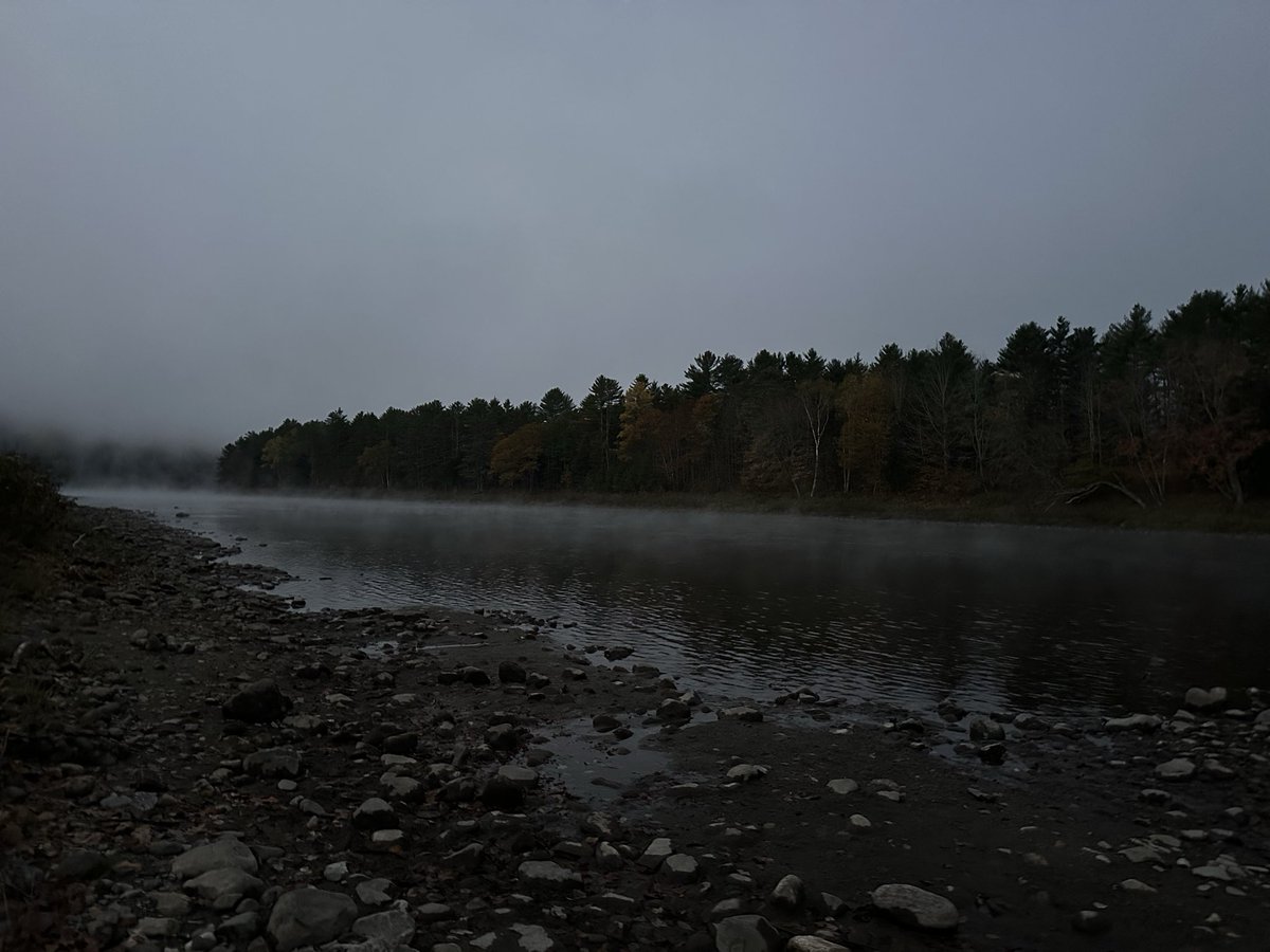 ryanb29073's tweet photo. Maine Excursion, Day 8. Woke up in a great camp we couldn’t see last night. Leaving Maine today, in Farmington currently, headed to Vermont for the evening. https://t.co/pAchogFNNV