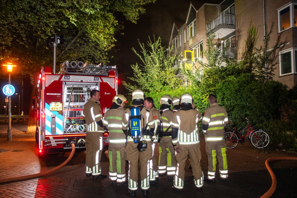 Dodelijke woningbrand in Utrecht Overvecht