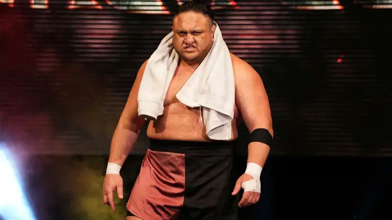 ProWFinesse's tweet image. AJ Styles &amp;amp; John Cena pay tribute to Samoa Joe with a Coquina Clutch.

Love this.