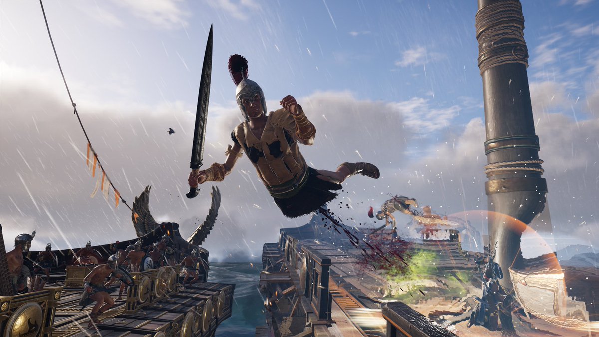 #codextober Day 11 : Chaos 

Chaos at sea 😁 #ACOdyssey