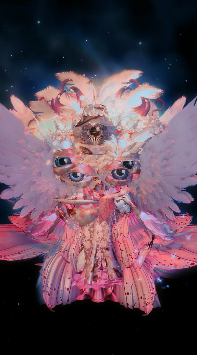 I'm actually obsessed with using the new 6 pose as wings for different outfit concepts