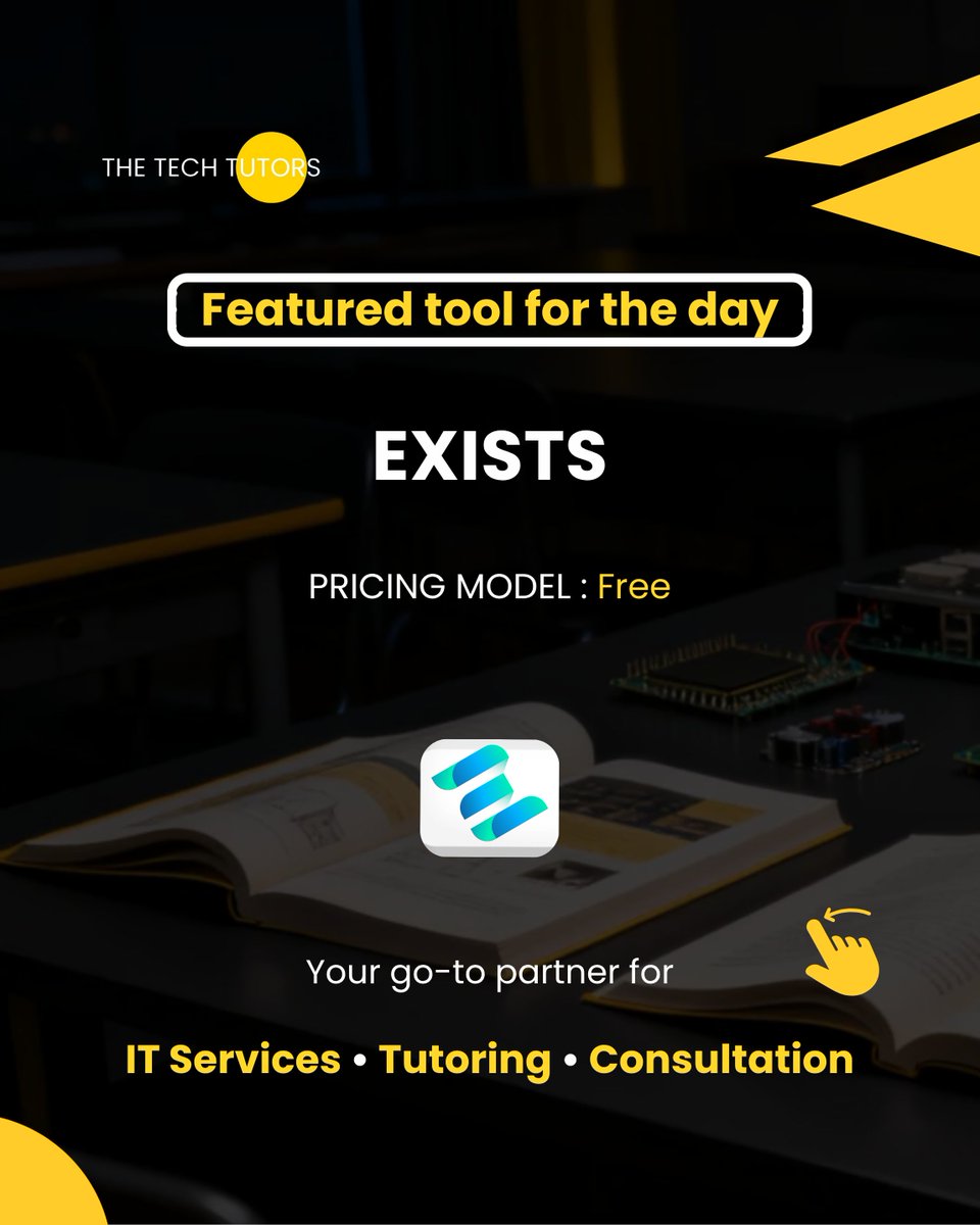 The_Tech_Tutors's tweet image. Dream it, type it, play it - AI just made game dev ridiculously easy!
Try Exists AI, the no-code tool turning ideas into playable games.
Talk to us today &amp;amp; follow for more AI tools! 🚀

#AIForGamers #NoCodeDev #ExistsAI #TechTools #ITServices