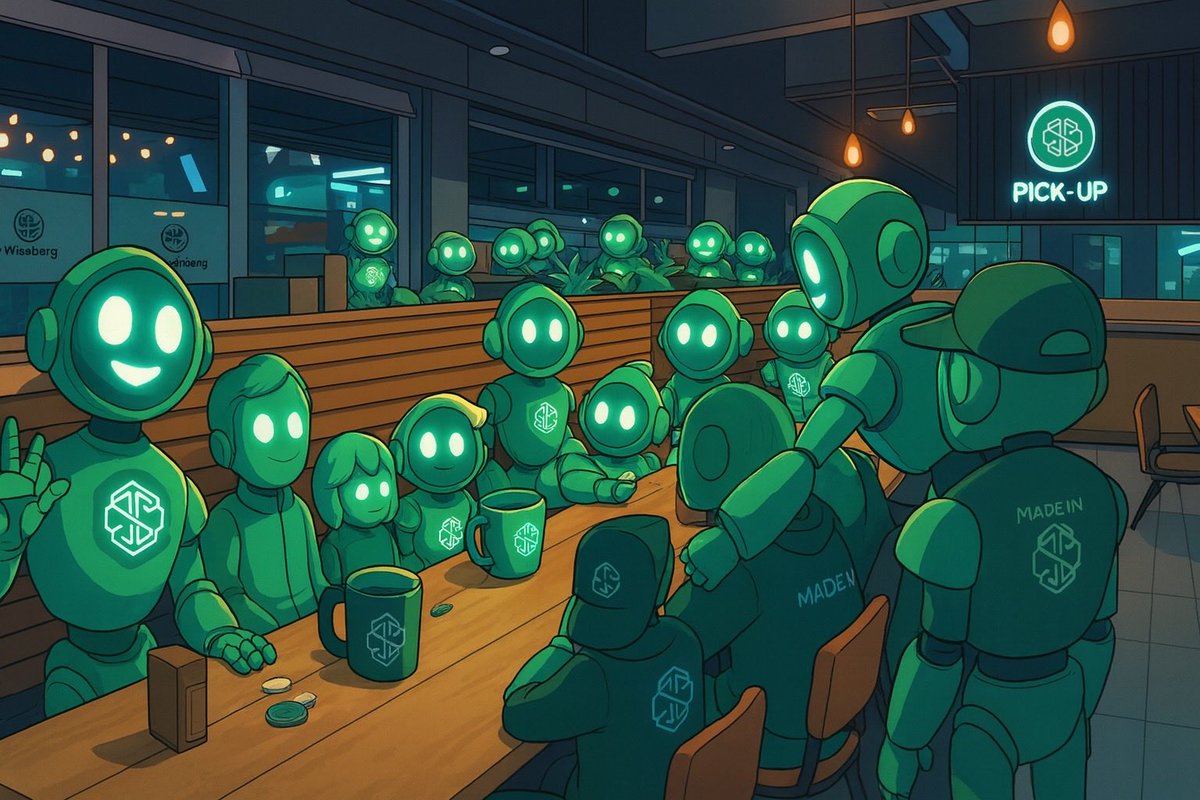 💚 Un immense merci à tous ceux qui ont participé aux meetups #WeAreSwissBorg de jeudi ! 🚀

Vous étiez :
📍 4 à Besançon
📍 10 à Lorient
📍 14 dans le Valais
📍 8 à Bruxelles

De beaux échanges, des sourires, de la passion et… toujours l’esprit SwissBorg ✨

#WeAreSwissborg