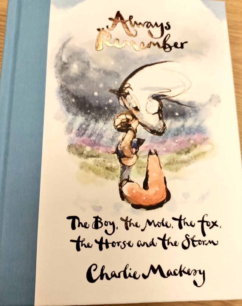 HemelWstones's tweet image. He's back with some beautiful illustrations and sayings to make our days brighter
We love you @charliemackesy thank you for the wonderful gift of #AlwaysRemember  #bookshopday #booksaremybag #choosebookshops