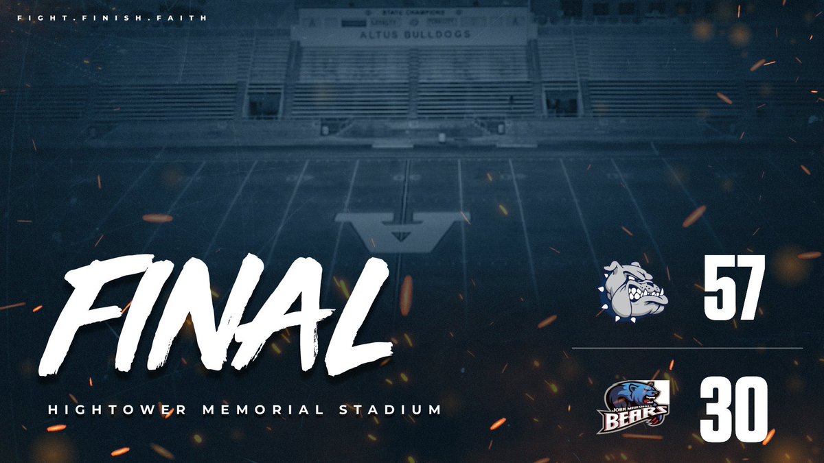 6-0
First time since 1995! 
#FightFinishFaith