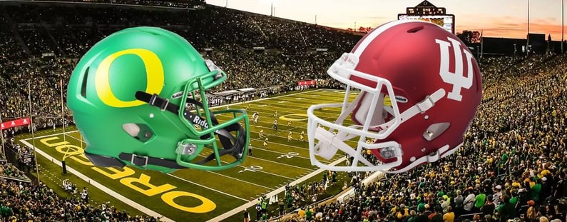 RossForman1's tweet image. Want to see @IndianaFootball walk into Autzen Stadium and muscle past the powerhouse @oregonfootball.

The biggest college football game today!

Fast. Physical. Relentless.

Never Daunted!