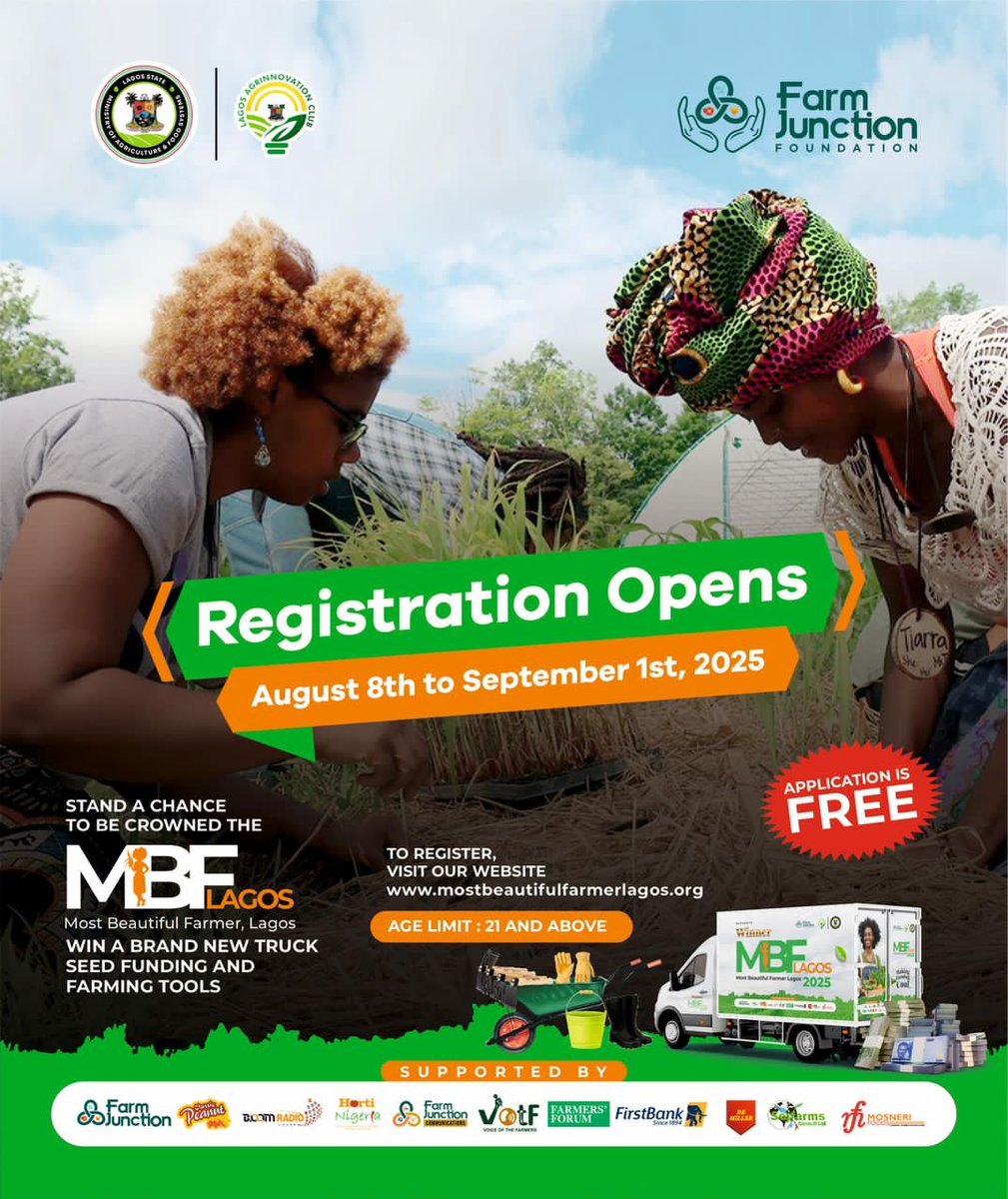 ...the MBF Lagos - a radiant fusion of purpose and productivity. 🌾💫 This event honors women who cultivate the land with grace, strength, and innovation, proving that agriculture is as elegant as it is essential. 

A hearty congratulations to the winners, and kudos to Farm