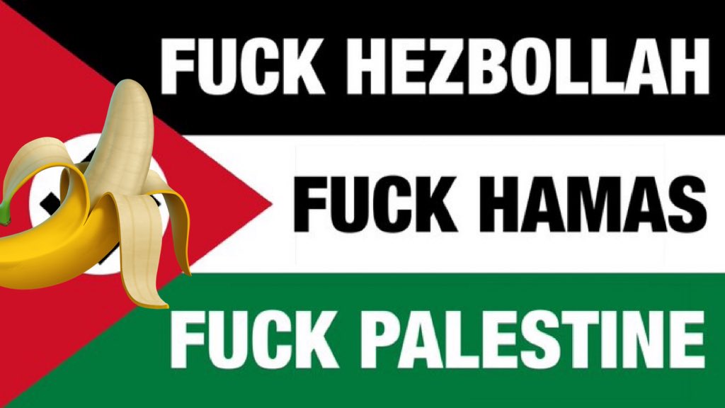 timeswmariana's tweet image. Lets Break the algorithm with reply 

F
      U
             C
                    K    
                    
                    P 
            A
      L
E
      S
             T
                    I
             N
       E      
🇵🇸

 Long Live Israel 🇮🇱