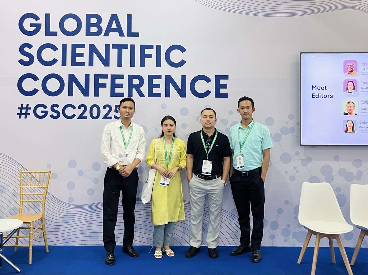 Thoithoi2025's tweet photo. Privileged to present my work as flash talk at Global Scientific Conference (GSC)-2025 at IIT-Bombay organised by @iitbombay &amp; @ACSPublications 

Thanks to @ANRFIndia (PAIR) for funding. https://t.co/f1t1T351JI