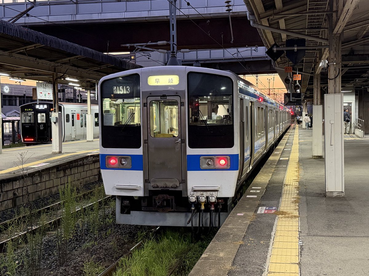 415系が早岐まで乗り入れる運用まだあったんだ。