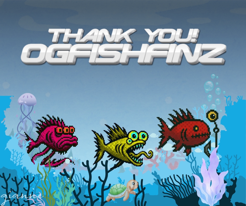 anne_rgg's tweet photo. My fishes are thriving in the coves π
Big thanks to Sir @maki_mitchell and the @OGFishFinz team for the gifts!
Got new sets to stake & send to breeding school.
Join us and letβs swim together π
#OGFishfinz #Feedlingz #Juniorz https://t.co/7lnfQGKb1n