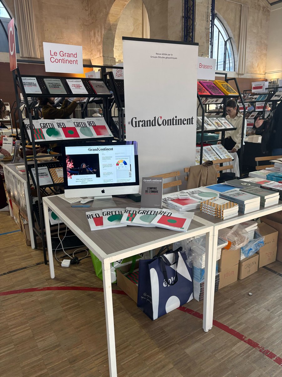 Le Grand Continent sera au Salon de la Revue aujourd'hui et demain, à la Halle des Blancs Manteaux, au 48 rue Vieille du Temple ! 

Le Salon est ouvert à toutes et à tous sans inscription jusqu'à 20h, et nous serions ravis de vous y voir !
