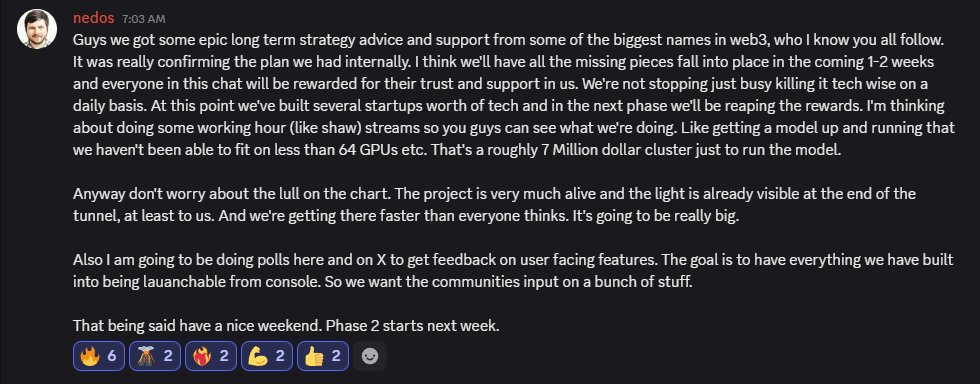 reneil1337's tweet image. Phase 2 starts next week 🌋 @comput3ai