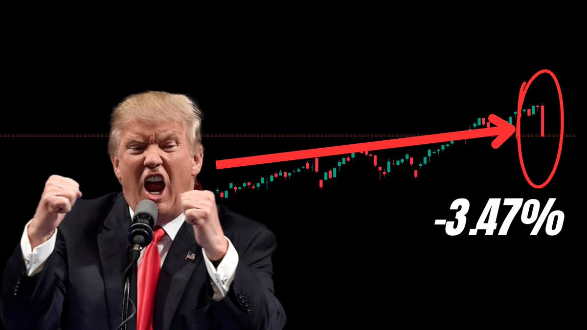 ¡Trump volvió a mover el mercado!

Anunció un arancel extra del 100% a China a partir del 1 de Noviembre.

Sin embargo... El MOTIVO REAL es un fuerte desapalancamiento mecánico de las estrategias sistemáticas.

Aquí lo explico: