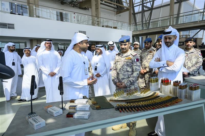 _edgegroup's tweet image. استقبلت ايدج وفداً رفيع المستوى من دولة قطر، برئاسة سعادة الفريق الركن (طيار) جاسم بن محمد بن أحمد بن محمد آل مناعي، رئيس أركان القوات المسلحة القطرية، برفقة معالي الفريق الركن مهندس عيسى سيف بن عبلان المزروعي، رئيس أركان القوات المسلحة الإماراتية.

وكان في استقبال الوفد حمد…