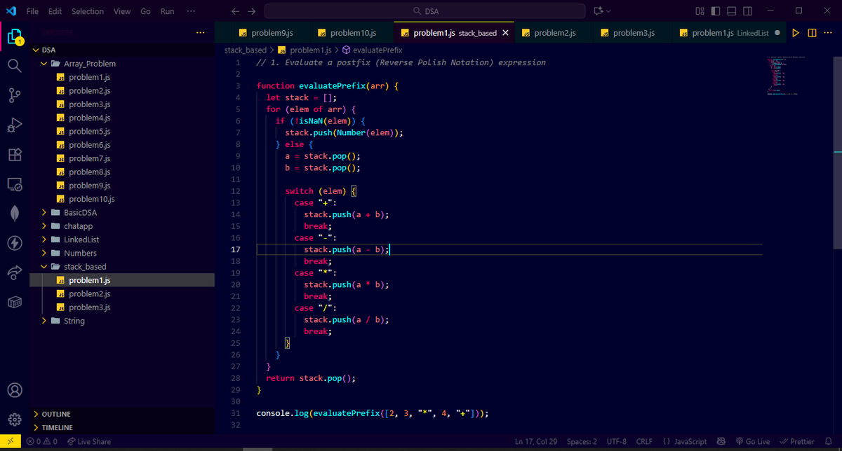 CoderAnand's tweet image. 🧠 Day 22 of #DSA
Solved 5 problems today on Stack, Linked List &amp;amp; Array.
It’s getting tougher but I can feel my fundamentals getting stronger 💪
#Day22 #DSA #CodingJourney #LearnToCode #Developer #ProblemSolving #CodingMotivation #JavaScript #CodeNewbie #TechLearning