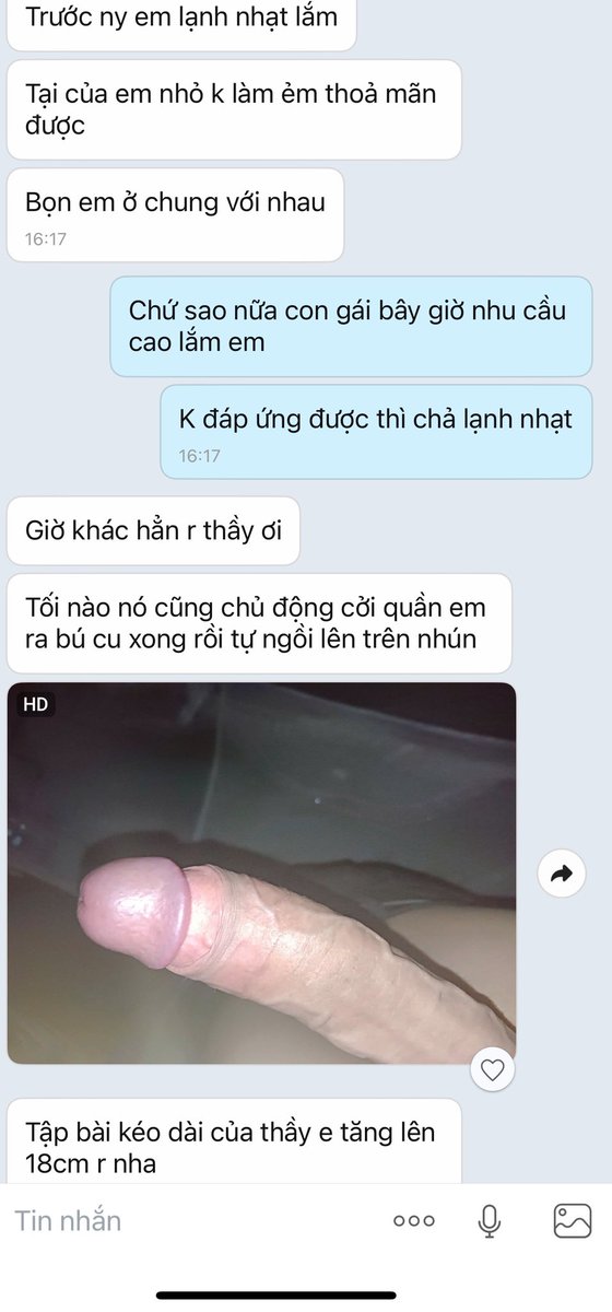 biquyetalpha's tweet photo. "Thầy ơi. Trước ny em lạnh nhạt lắm. Tại của em nhỏ k làm thoả mãn được. Bọn em ở chung với nhau. Giờ khác hẳn r. Tối nào nó cũng chủ động cởi quần em ra bú cu rồi tự ngồi lên trên nhún. Tập bài kéo dài của thầy e tăng lên 18cm r nha"

-Fback học viên- https://t.co/PZVnKS4q71