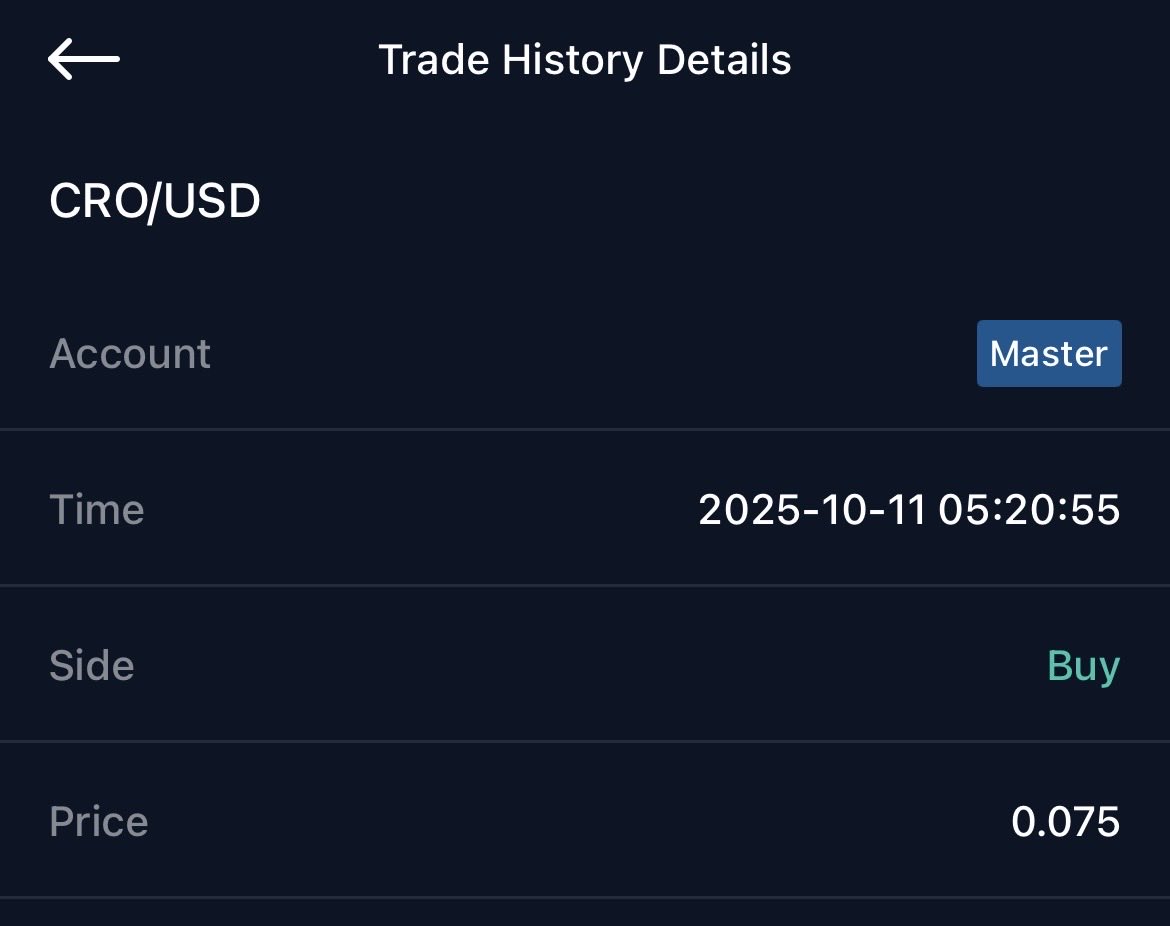 <a href="/kris/">Kris | Crypto.com</a> Thanks to <a href="/cryptocom/">Crypto.com</a> , smoothly buying up more $CRO without any delay/halt. <a href="/kris/">Kris | Crypto.com</a>