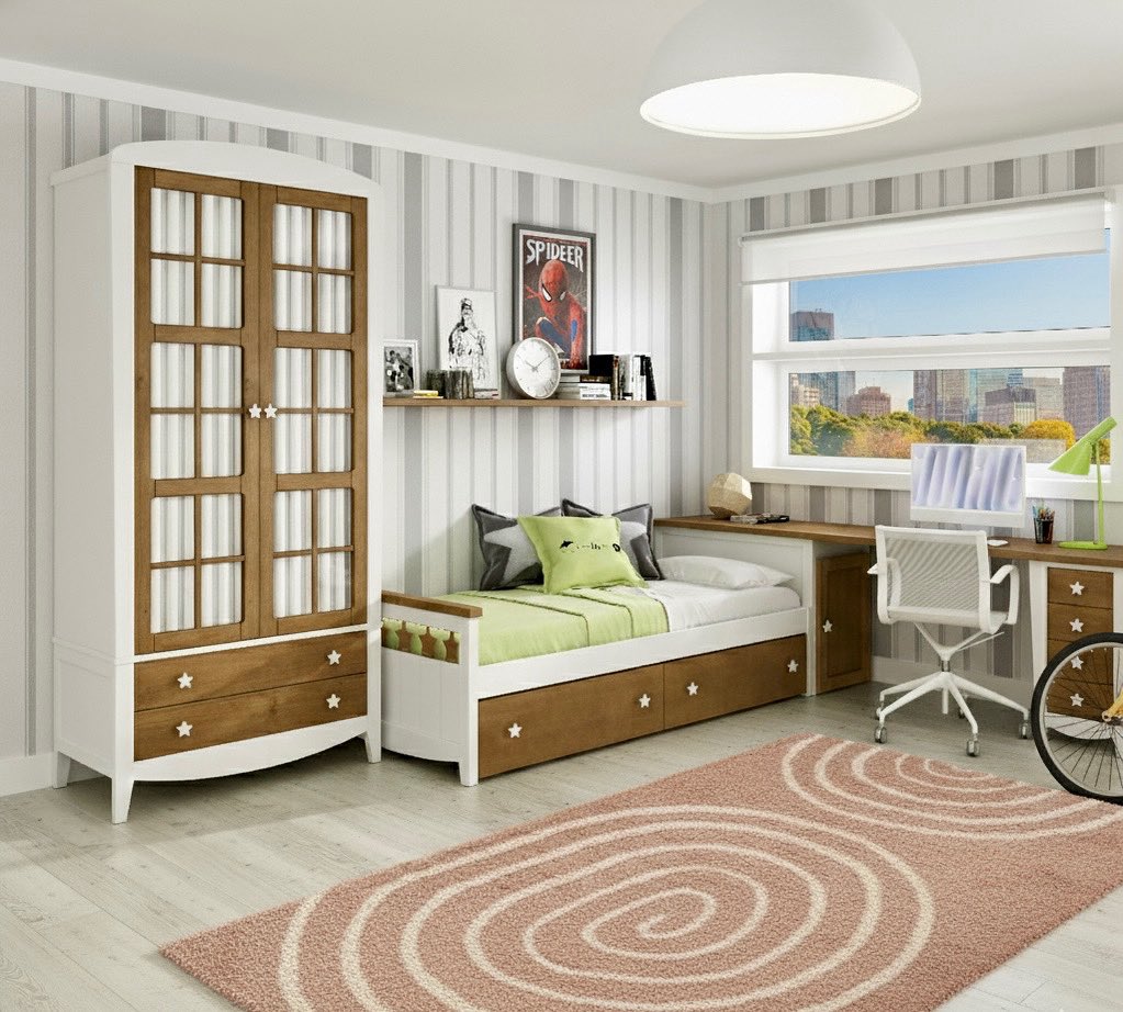 artelmu_muebles's tweet image. La “Magia 🪄” de crear dormitorios JUVENILES únicos está en el diseño, calidad y la combinación de acabados madera&amp;amp;lacados.✨

ARTELMU te trae un dormitorio para niños completamente equipado.
Te gusta 🥰?

#dormitoriosbonitos #MueblesConEstilo #dormitoriojuvenil #muebles