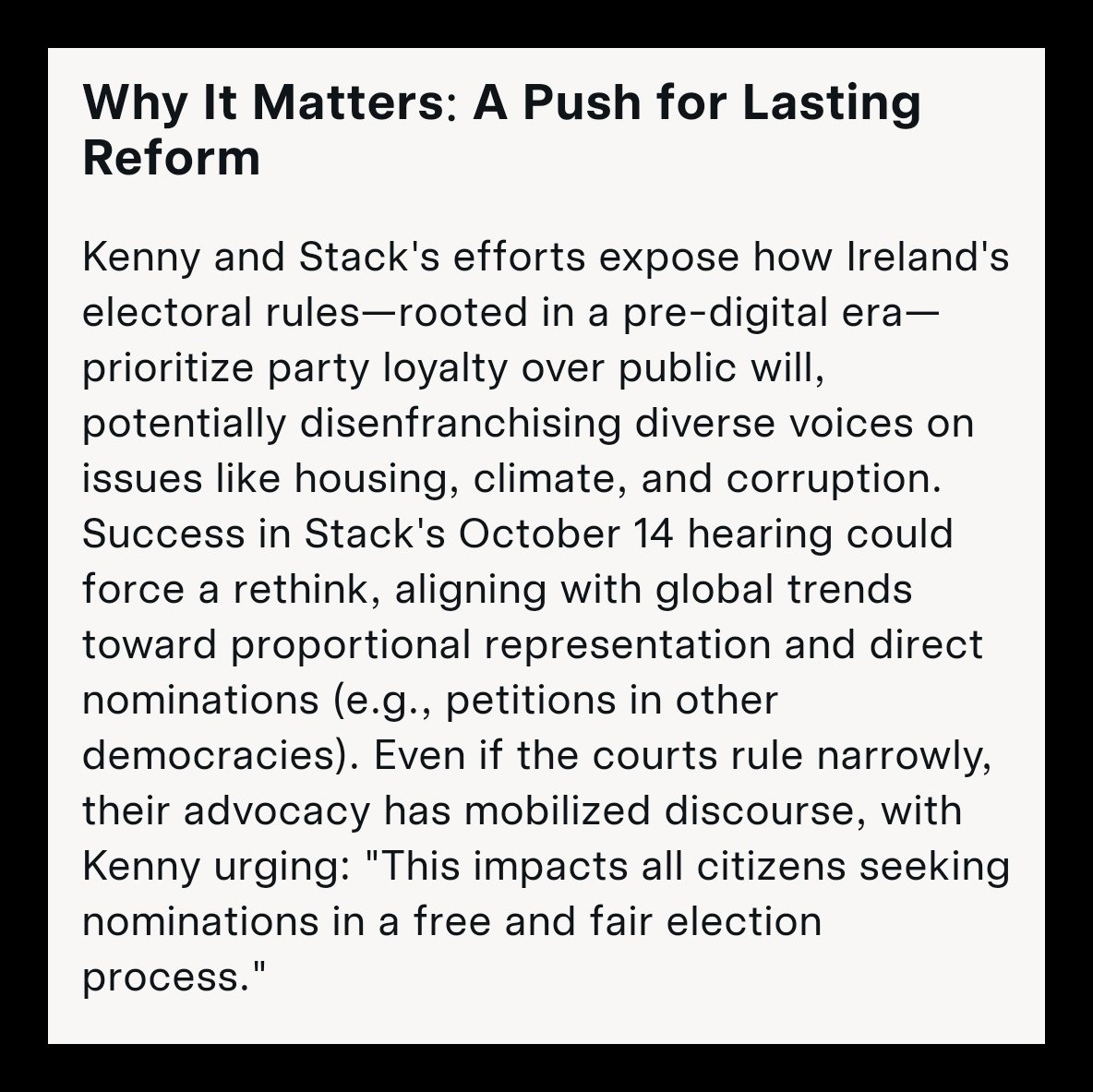 MaireadSeanad's tweet image. #Aras25 #Accountability 🧑🏻‍⚖️🗳️🫶