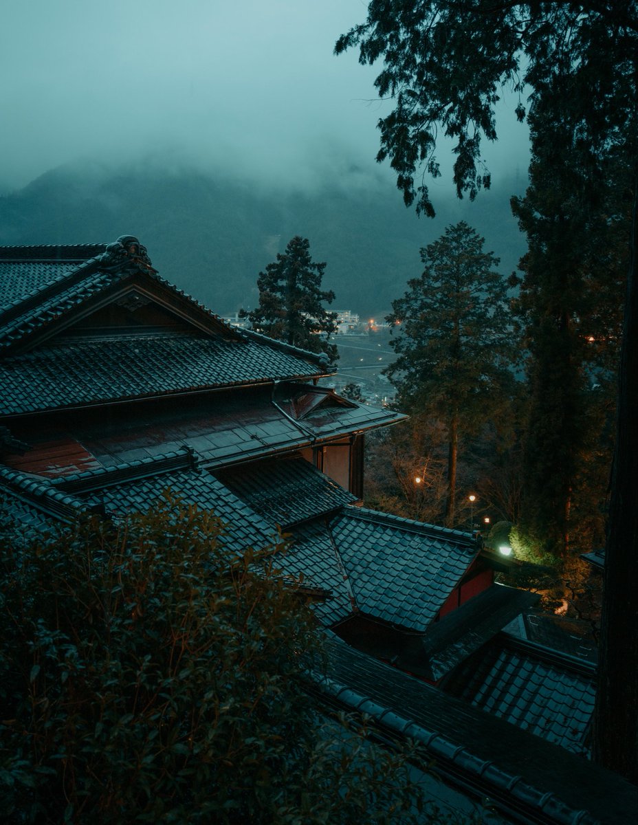 A traditional inn deep in the mountains of Japan