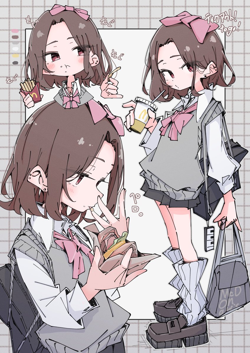 aomoringo_com's tweet image. ガルクラ平成ギャル（海老塚智 ver. ）