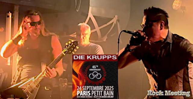💥#DieKrupps💥  - #Paris, Petit Bain, 24/09/2025 (+ Jesus On Extasy   &amp;  Johnny Tupolev ) - Le live report par Phil93 Lizzy et quelques vidéos   : 👉👇 rockmeeting.com/live-report/16…