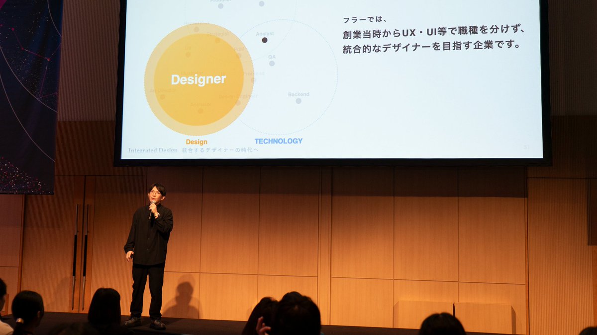 sacurai's tweet image. 登壇終わりました！皆さんにとってデザインの枠組みを考える機会になってくれたら嬉しいです。後日内容はまたnoteでまとめたいと思います。 #Designship2025 #Designship