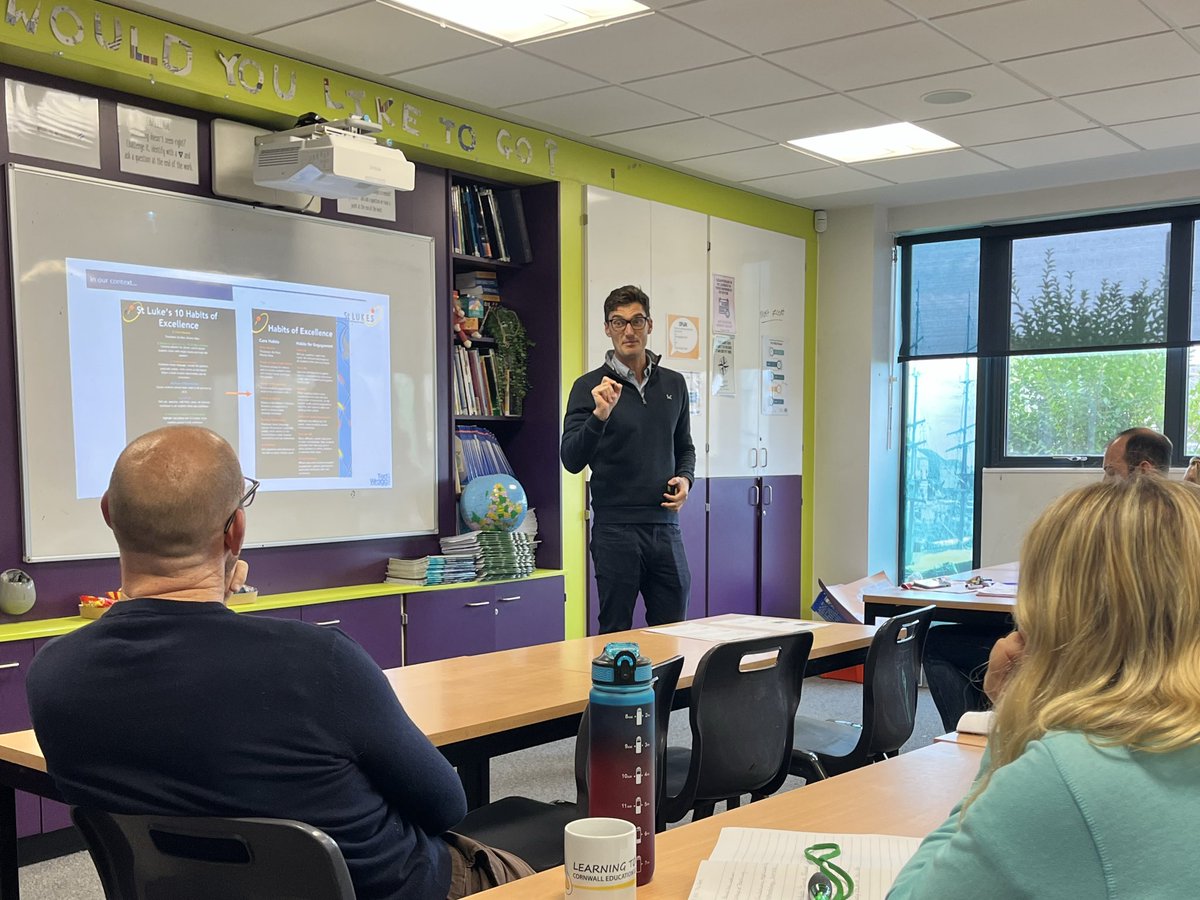 .<a href="/HarrisonLittler/">Harrison Littler</a> discusses creating habits of engagement in the classroom and how many schools are grappling with what is sometimes described as the shift from ‘compliance to engagement’ 
#ResearchEDCornwall