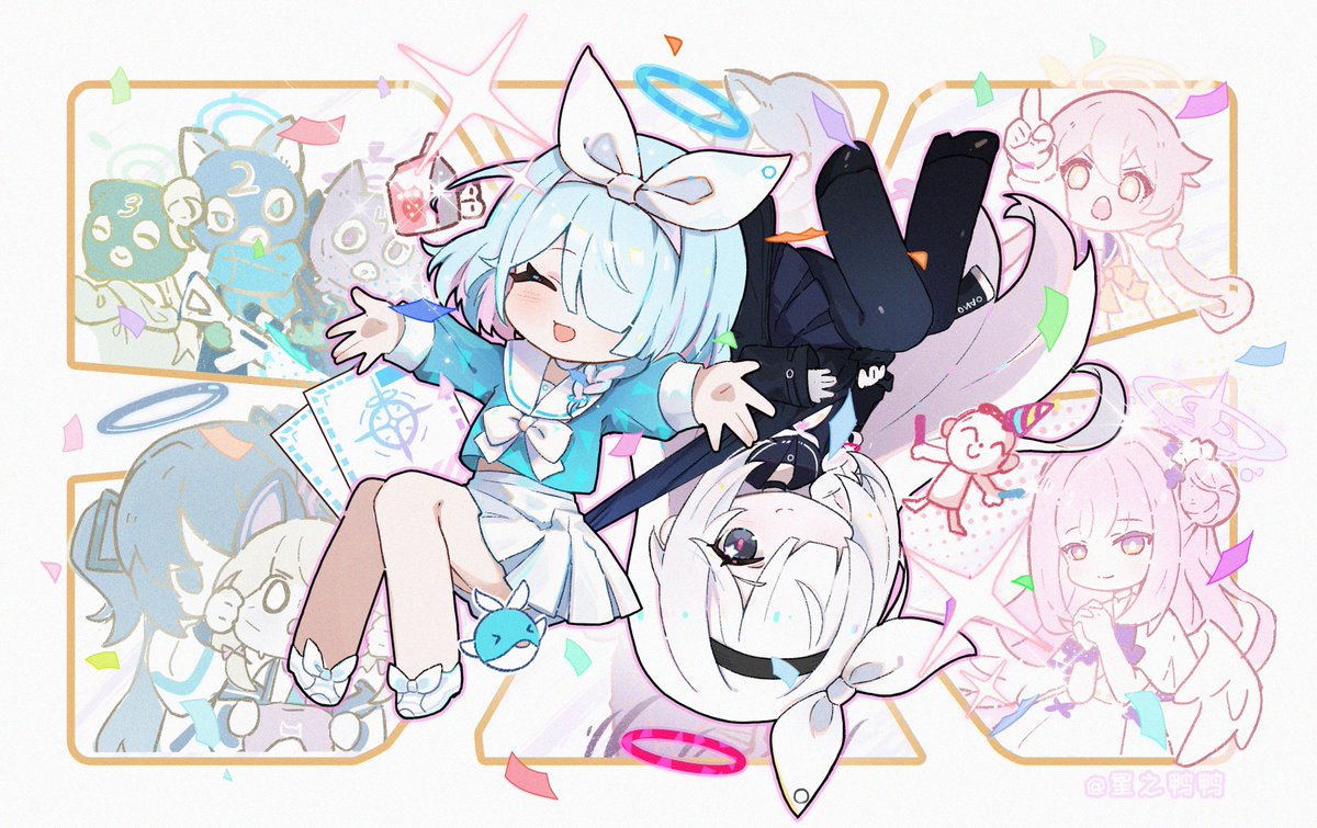 Rew_fantasy's tweet image. #ブルアカ
平凡的日常，正是接连发生的奇迹