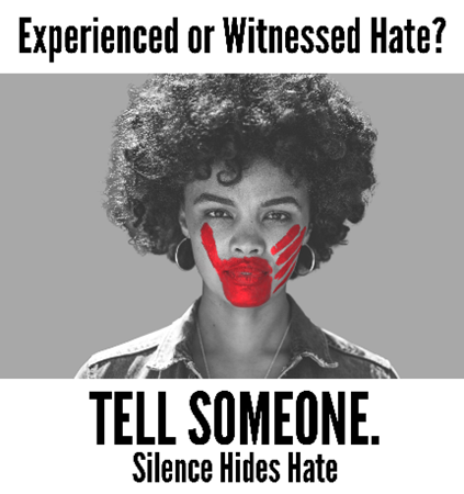 Support for Victims of Hate Crime
You are not alone. Support is available for anyone affected by hate—whether you're a victim or a witness.
Visit reporthatenow.com/support to find out how we can support you.