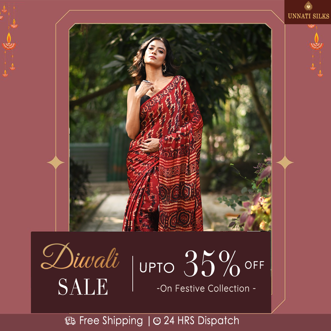 unnatisilks's tweet photo. GRAND DIWALI SALE: Upto 35% Off
Handpicked sarees at special festive prices.
Shop now at 👉 https://t.co/G1OZj13igr
To order or inquire, WhatsApp us at
099499 74368 😍
#unnatisilks #handloomswag #sale #indiansale #diwalisale #offers #festivesale #discount #discountsal https://t.co/tB5fNK73Ru