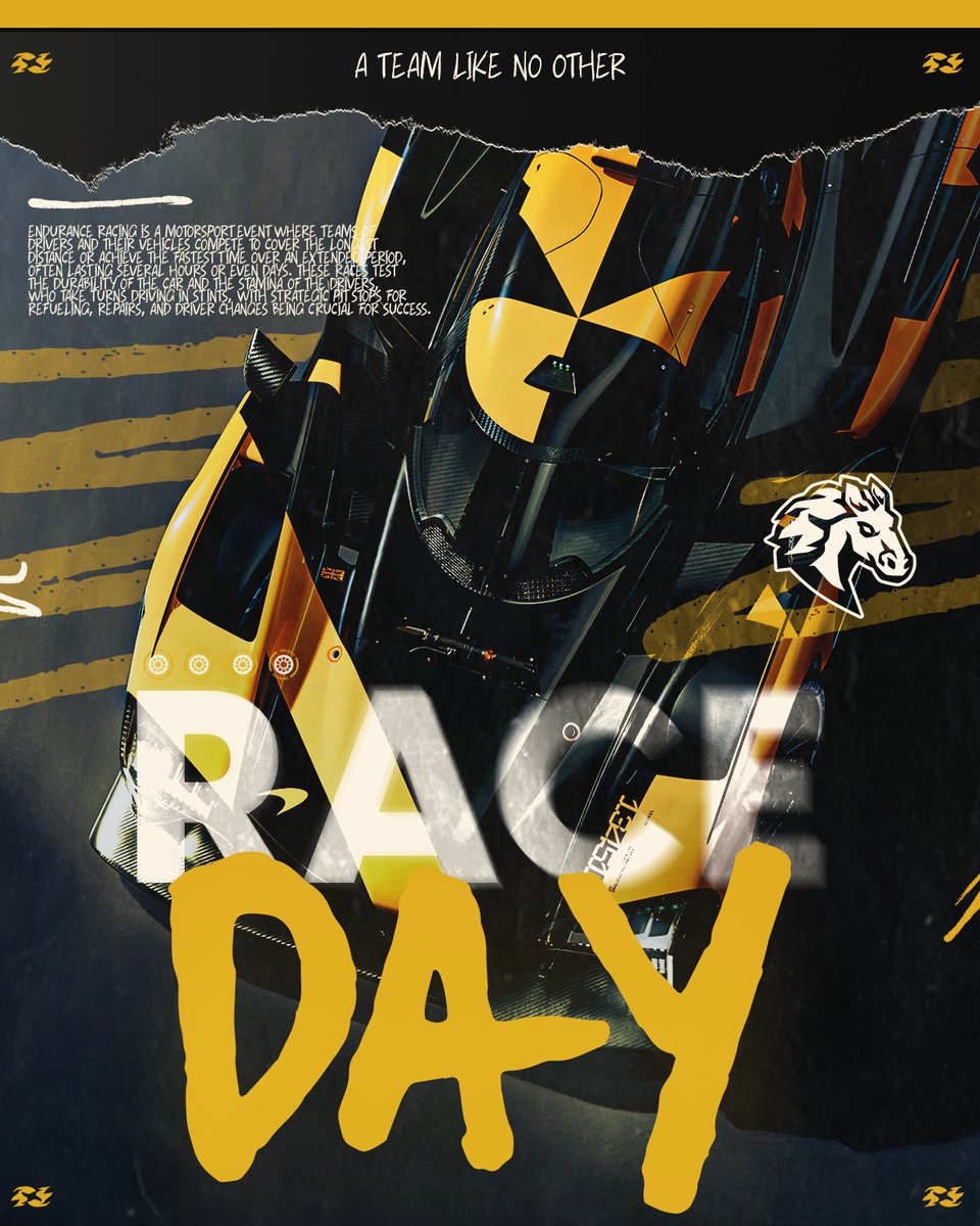 🟡Race Day: LMU🟡

We are back on track today with a packed schedule on Silverstone!

🕐 Start 14:00
🚗 Car: GT3 BMW
👥 Drivers: Filip Radomski &amp; <a href="/MatteoSocea_/">matteo</a>

🕕 Start 18:00
🚗 Car: LMP2
👥 Drivers: <a href="/Mrchris8001/">Chris</a> &amp; Emmanuel Galanakis

🚗 Car: GT3 BMW
👤 Driver: <a href="/ByLukasF1/">Lukas Kehr</a> 

🚗