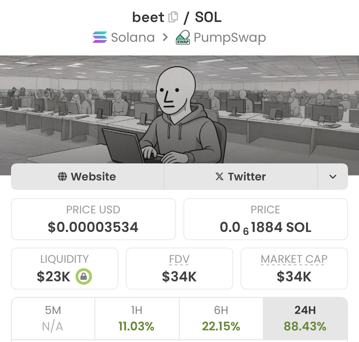 Altcoins crashing? Not my problem.
I’m in Solana plays like $BEET — quick in, smart out. 🧠
Timing > Hopium.
#Solana #Crypto #BEET

ca :

8sbaCMtqUKHwmPkBfe1m4u738u4MjvTCDbRXLDjppump