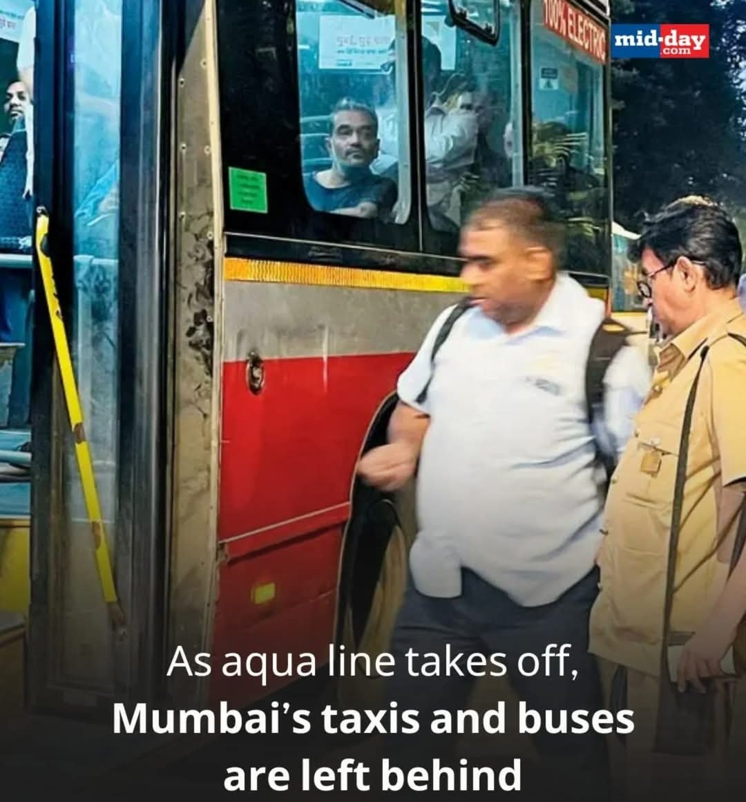 ByRakeshSimha's tweet image. The liberal media is back to its old games - lie, deny, confuse. The new Mumbai Metro line is supposedly causing mass unemployment in the city. The truth: Mumbai&apos;s population is so large that even 100 metro lines will not cause a problem for auto and taxi drivers. Importantly,…